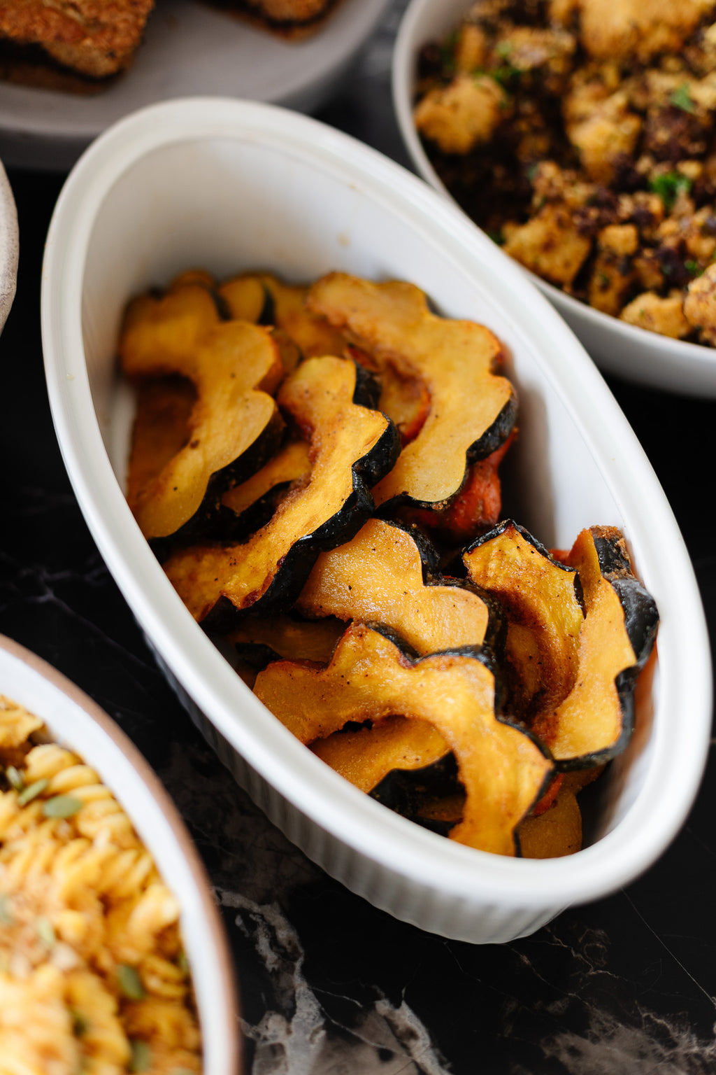 Maple Acorn Squash | Thanksgiving Catering